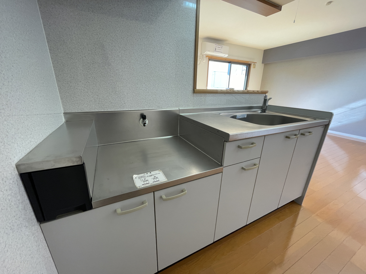 コンロはお持ち込み