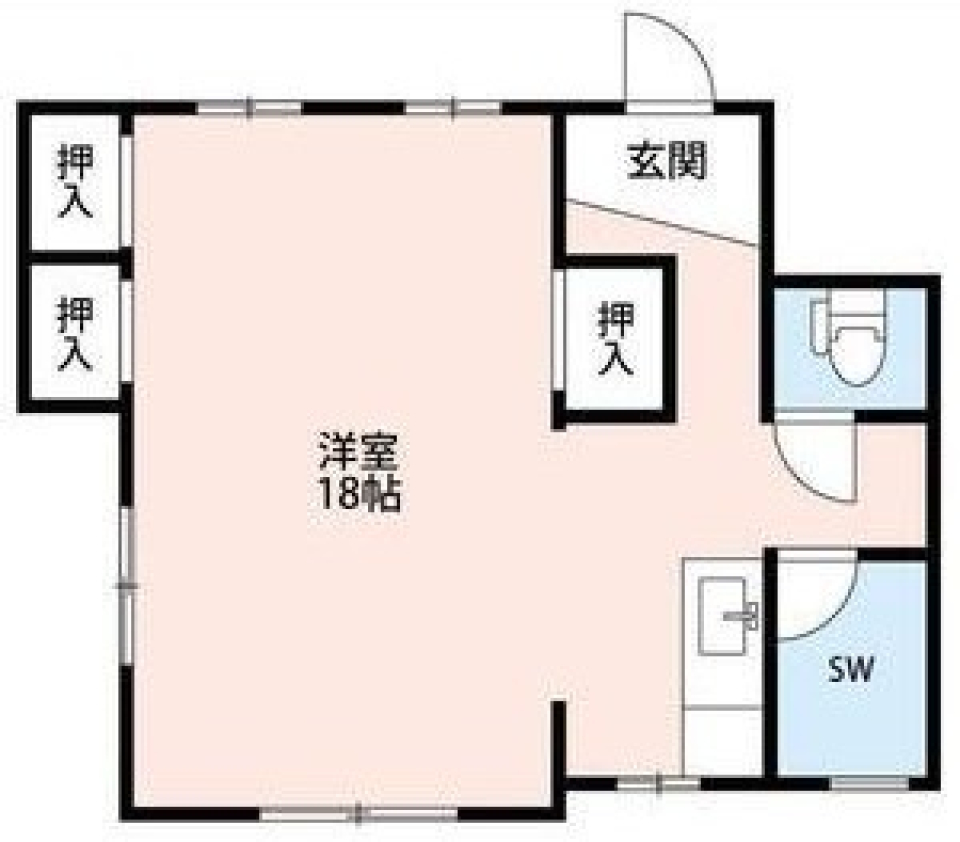 わんことわんるーむ。の間取り図