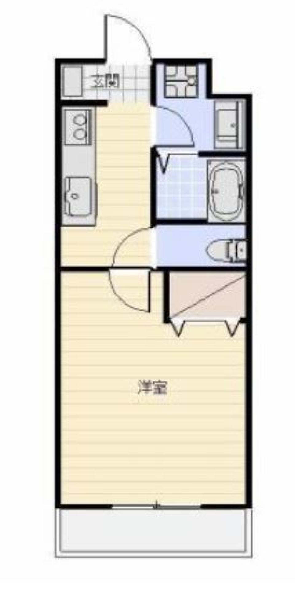 幾何学模様が魅せるの間取り図