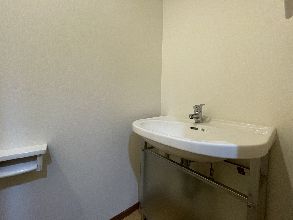 ここに手洗い場があるのは嬉しい...