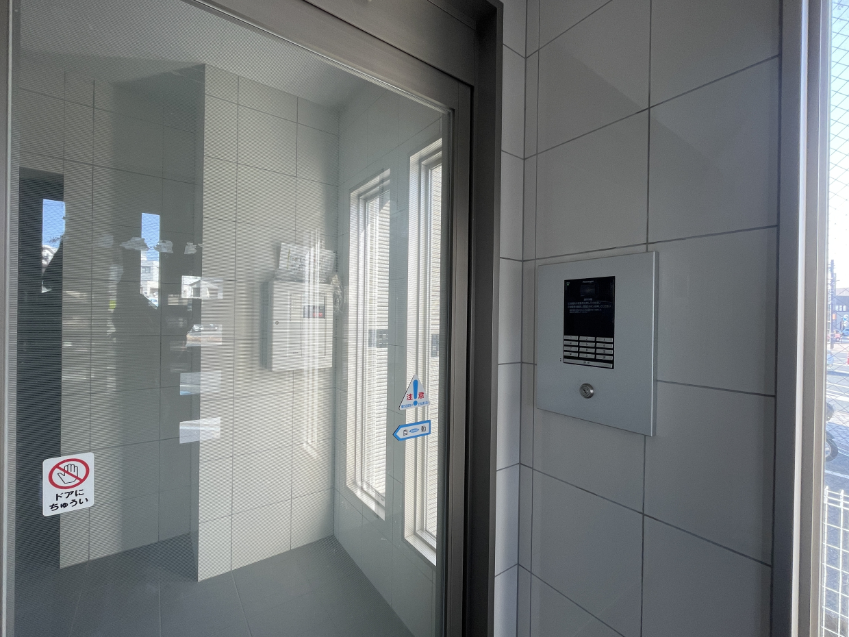 オートロック付きで安心