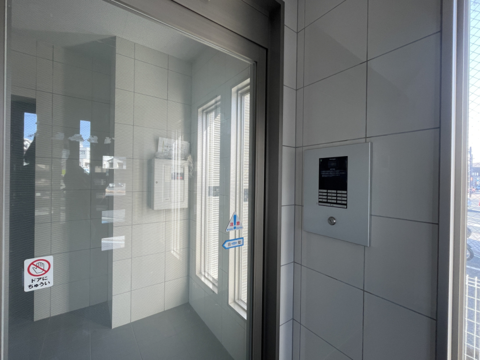 オートロック付きで安心