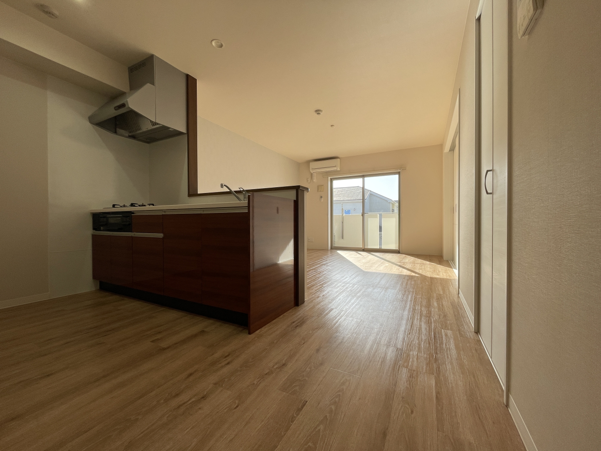 13.8帖の広々LDK！