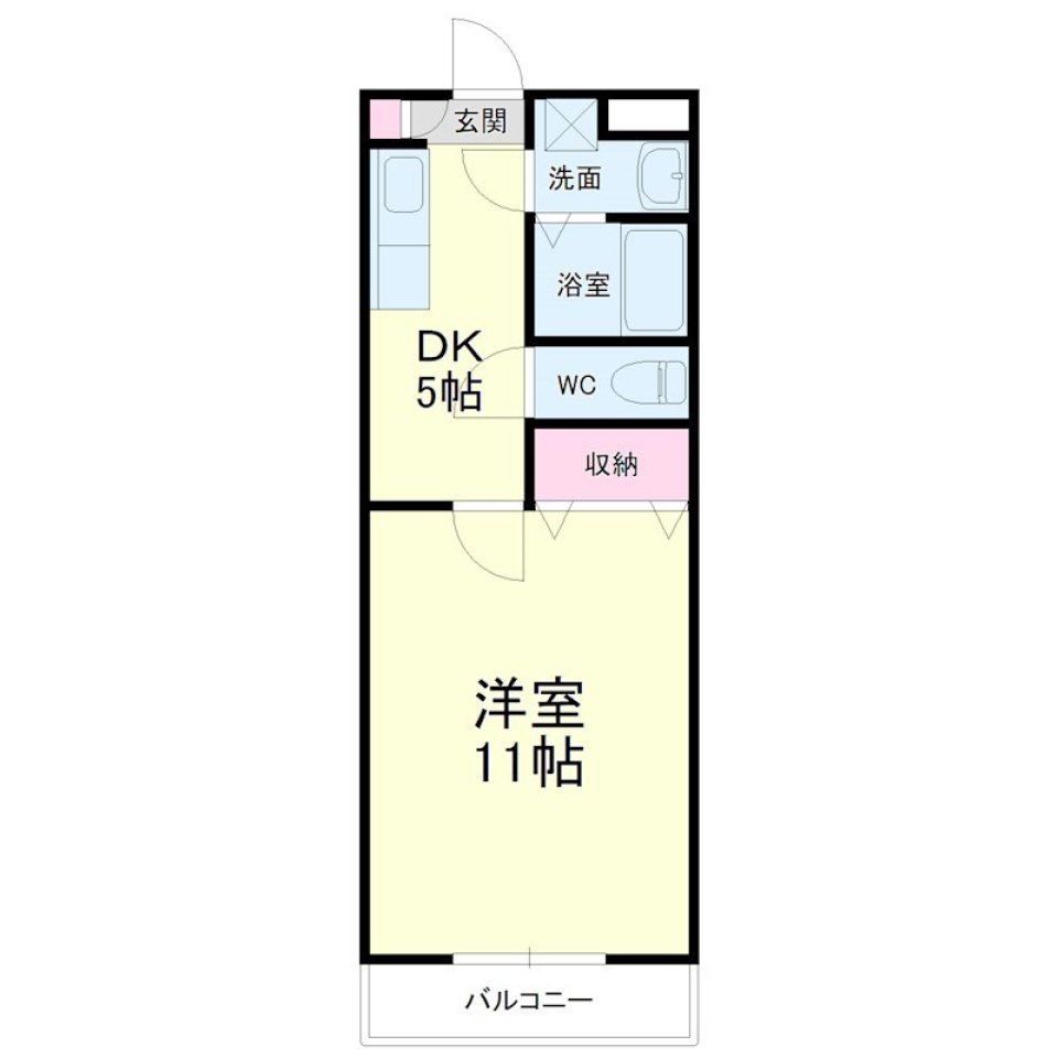 白を染めてゆくの間取り図