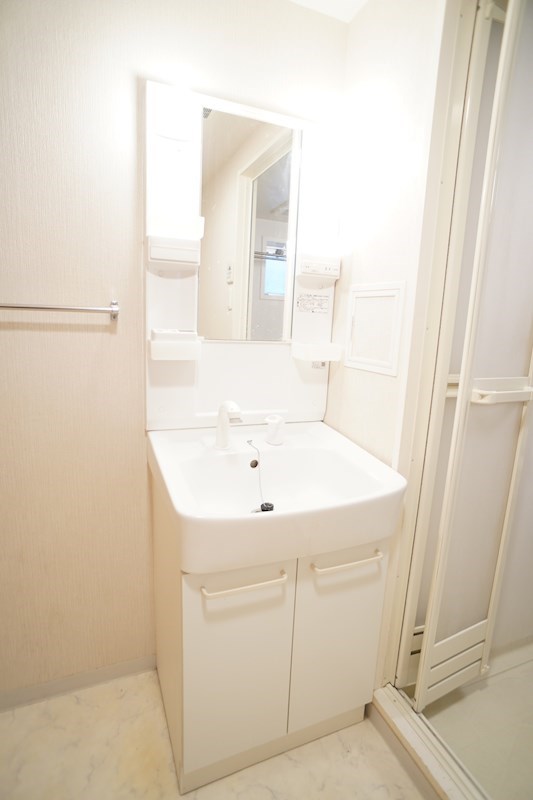 直接収納できる洗面化粧台