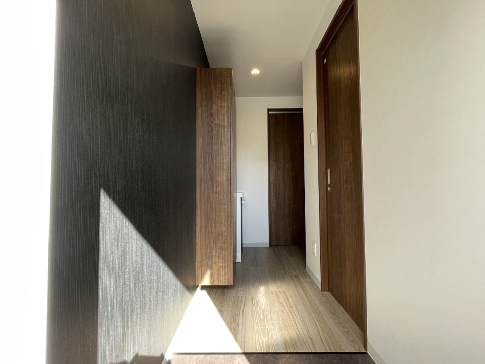 玄関スペースには嬉しいPOINTが