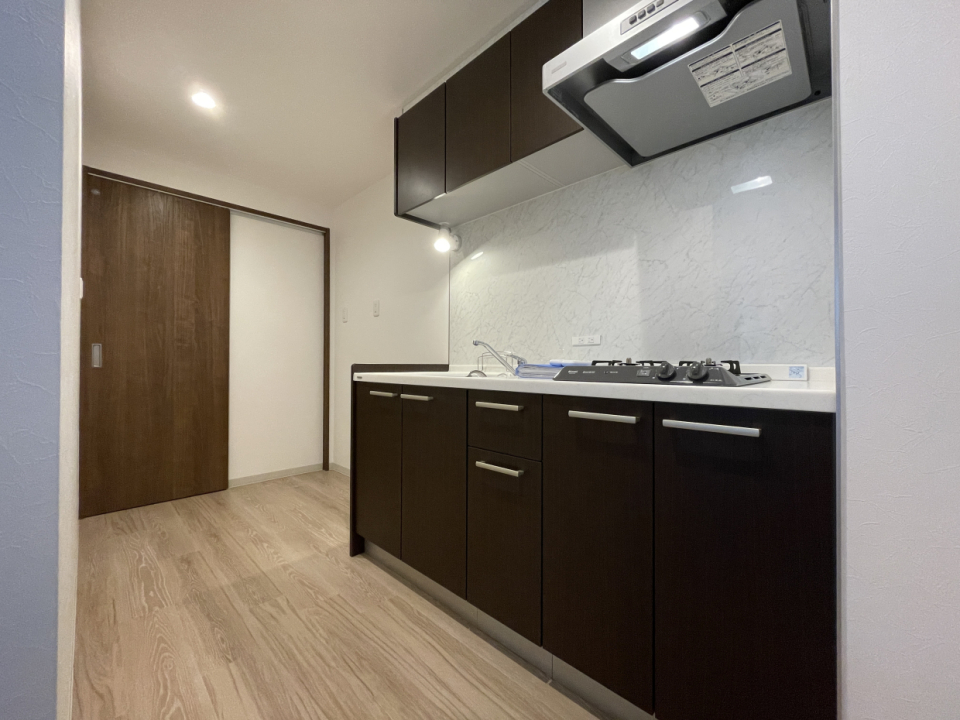 ブラックキッチンいいですね！