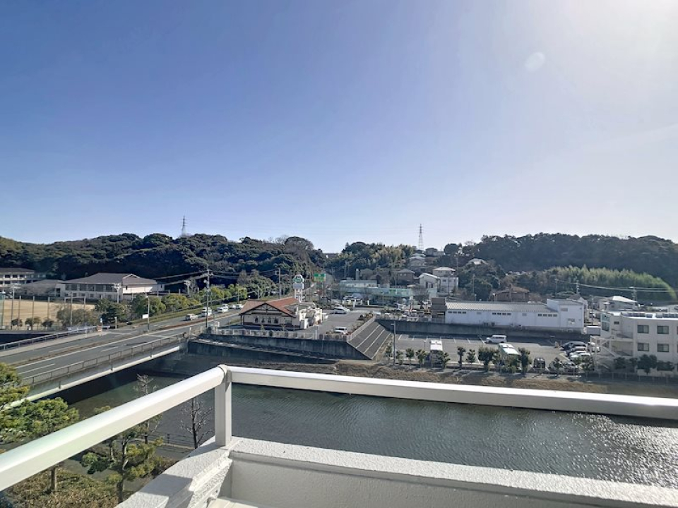 バルコニーからの眺めがいいね！