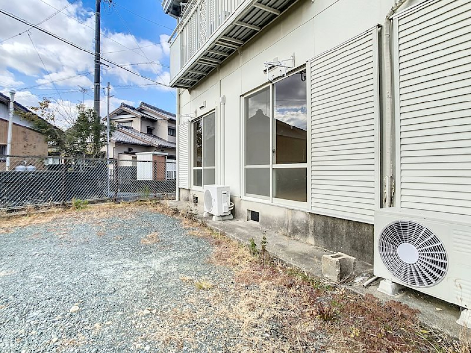 洗濯物はここに干せます