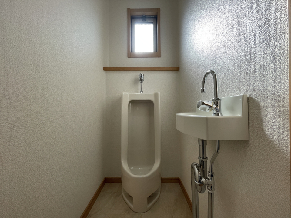 このタイプのトイレがお家にあるのは驚きでした