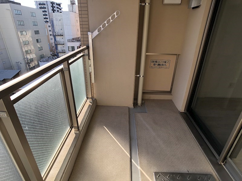 解放感たっぷりバルコニー