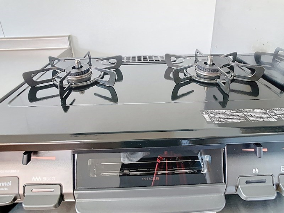 ガスコンロ付き