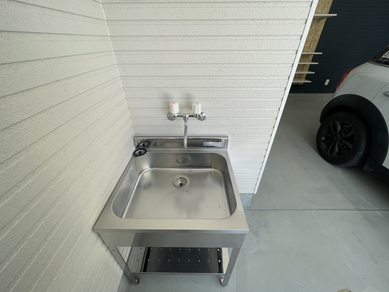 便利なシンク付き