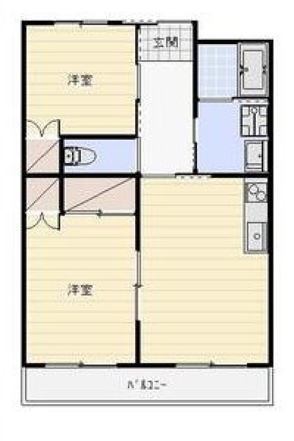 一生モノの、ユニバーサルハウスの間取り図