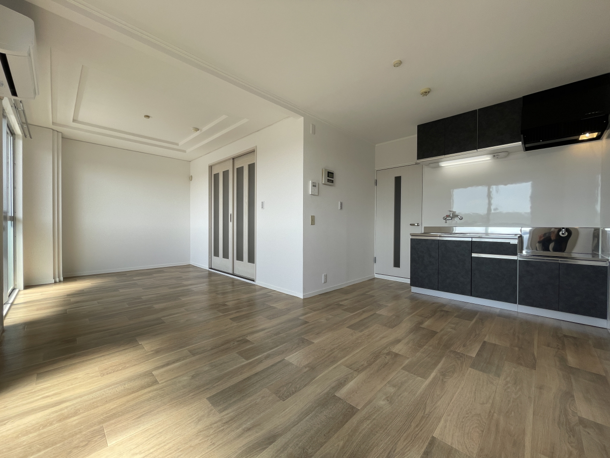 13.5帖の広々LDK！