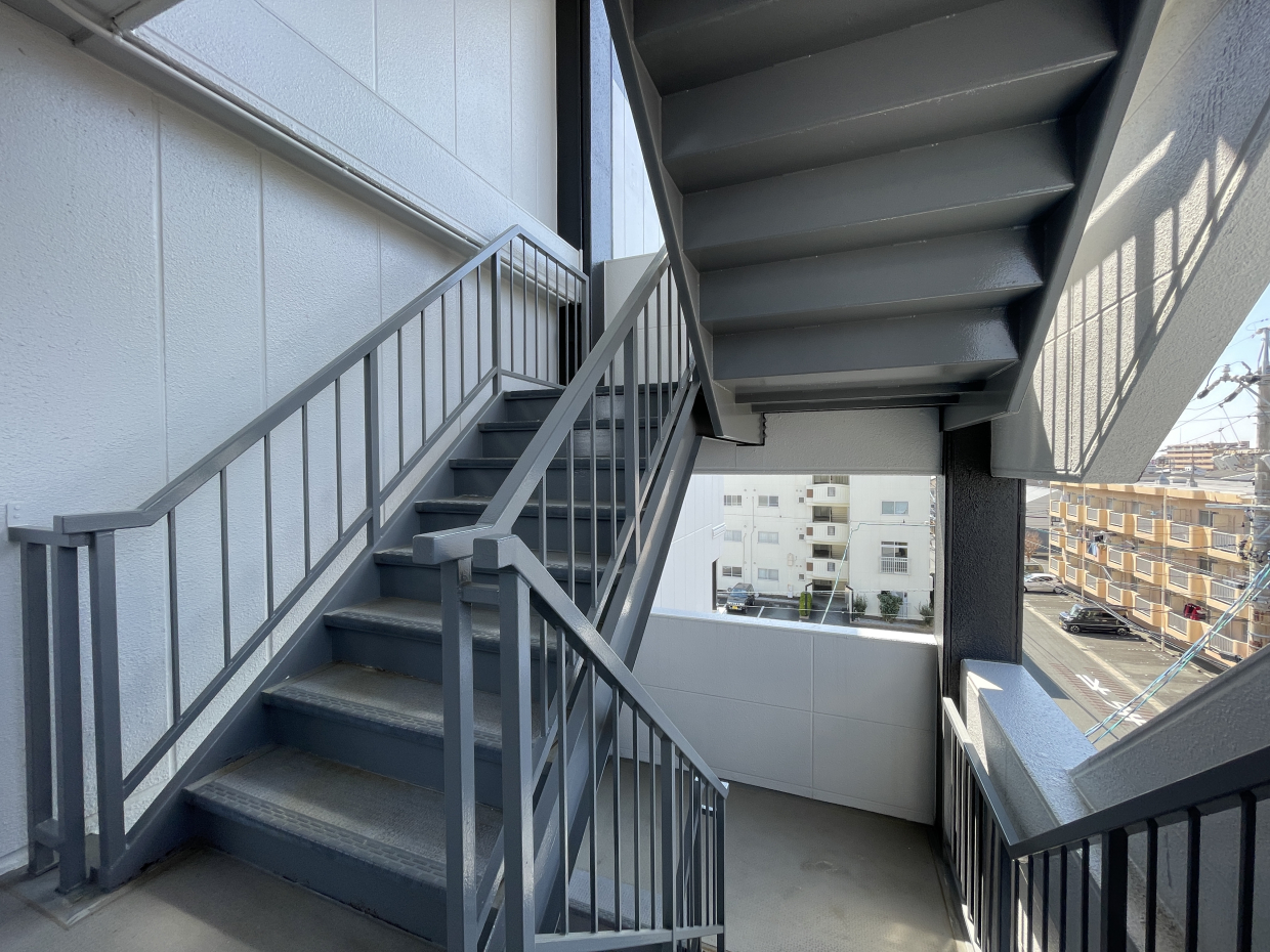 階段もありますね