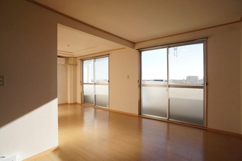 大きな窓で開放感抜群