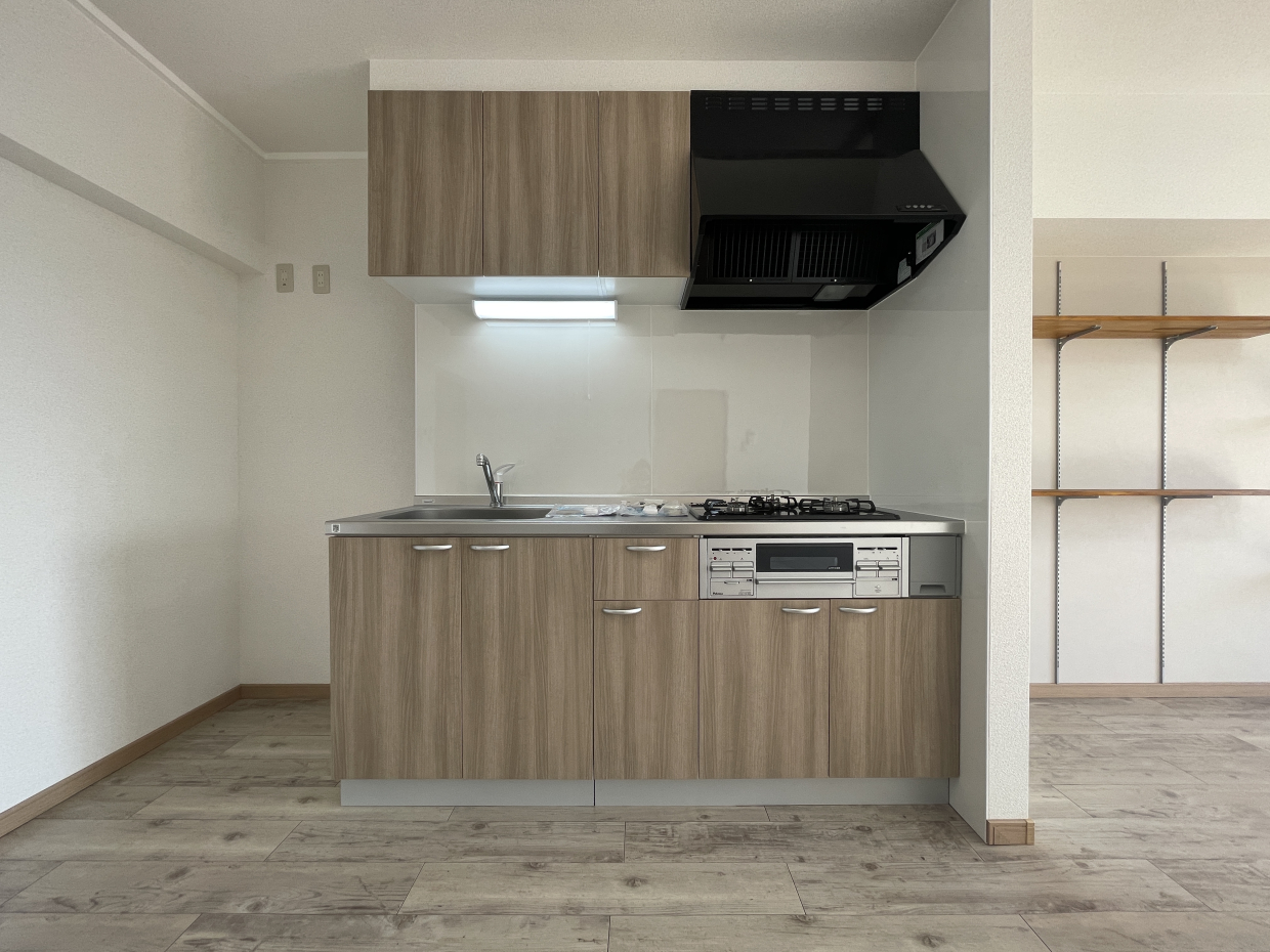 システムキッチン付き