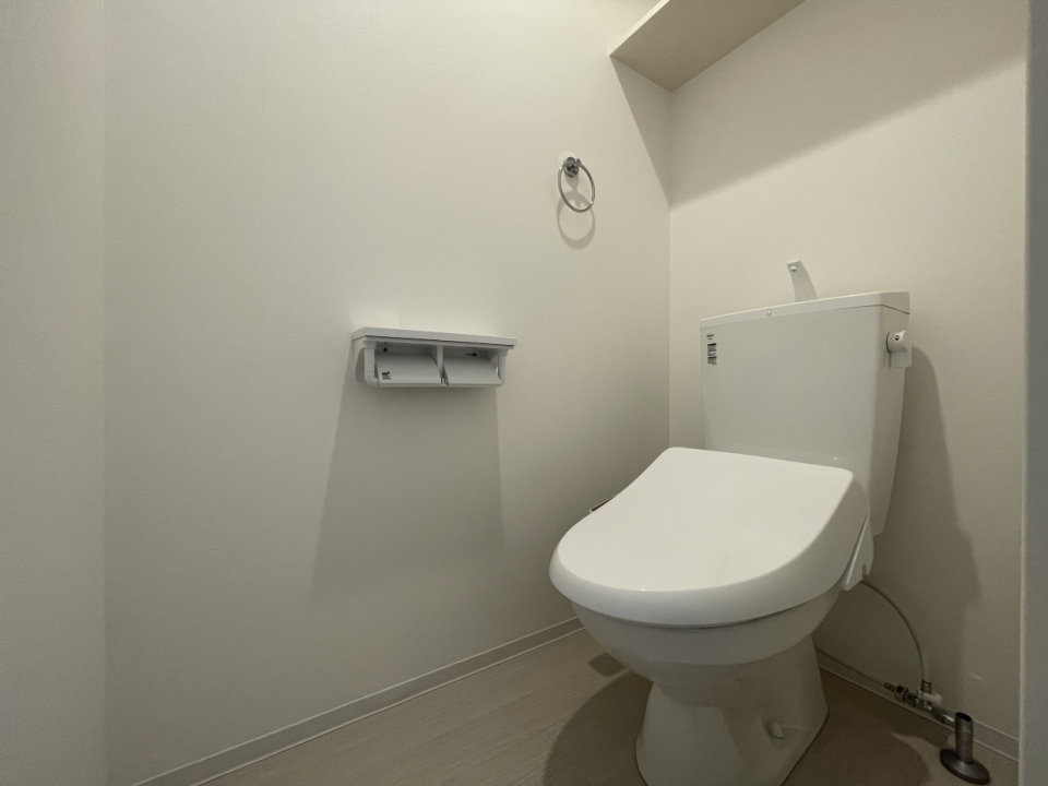 トイレも清潔感たっぷり