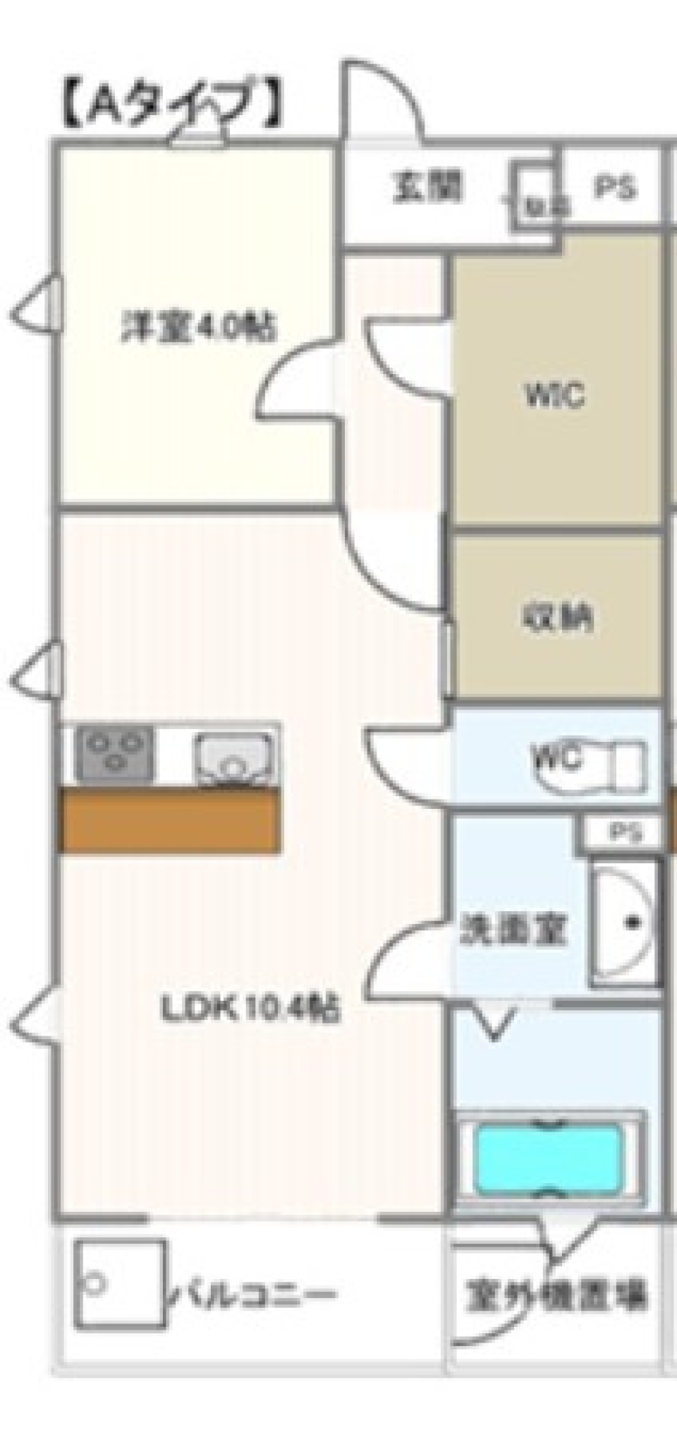 私を美しくする部屋の間取り図