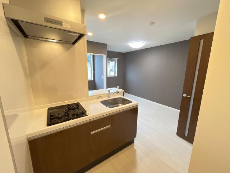 対面式のシステムキッチン