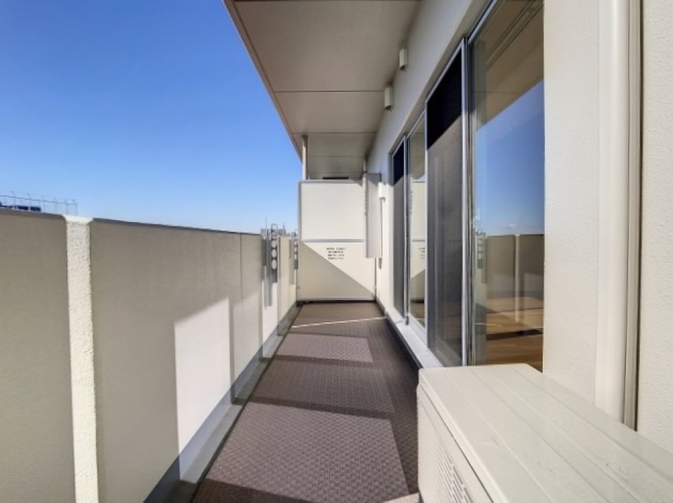 6階から見える広い空