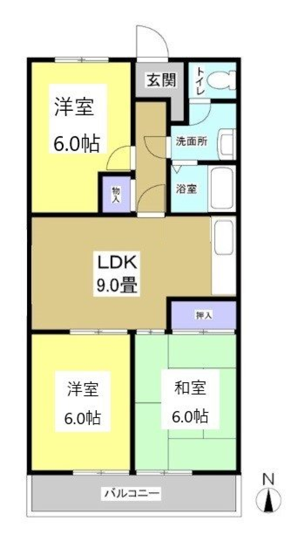 和・レトロの良さの間取り図