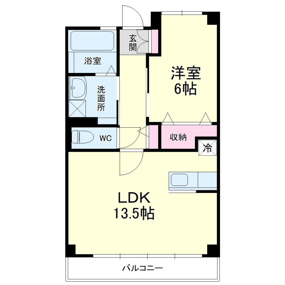 駅近QOL上昇の間取り図