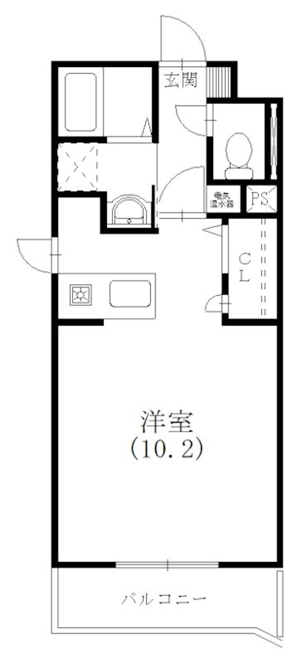 1人でも、贅沢にの間取り図