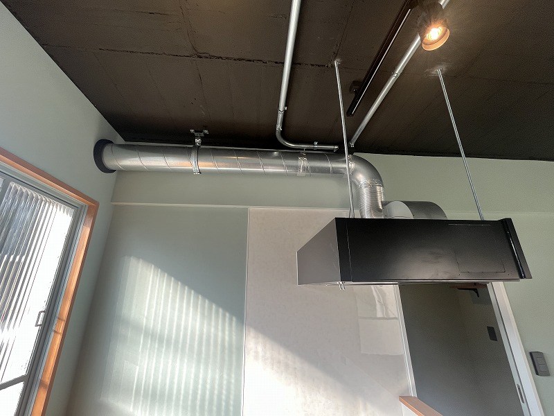 換気扇もオシャレですね