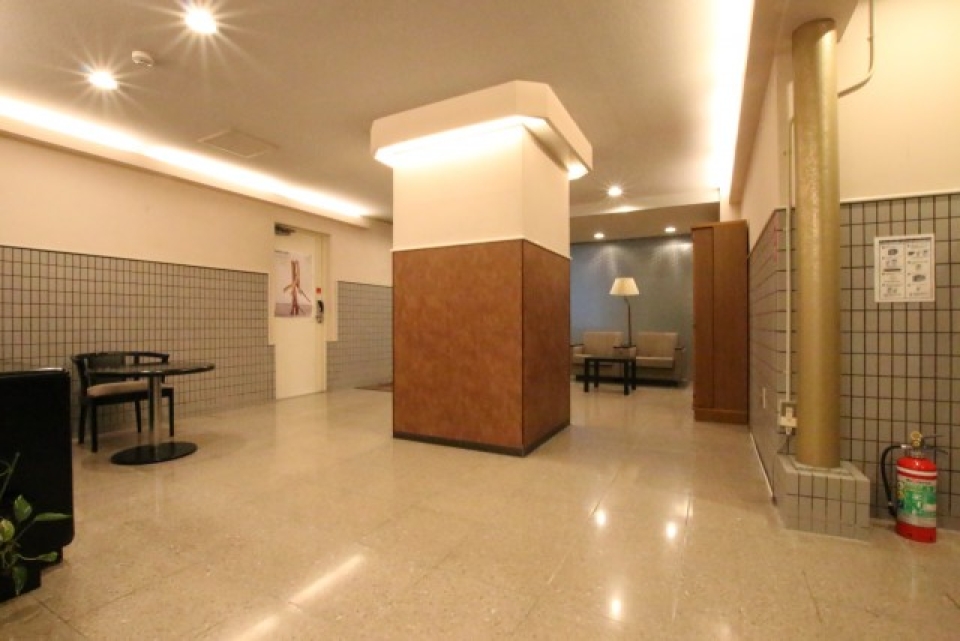 ラウンジもありますよ。