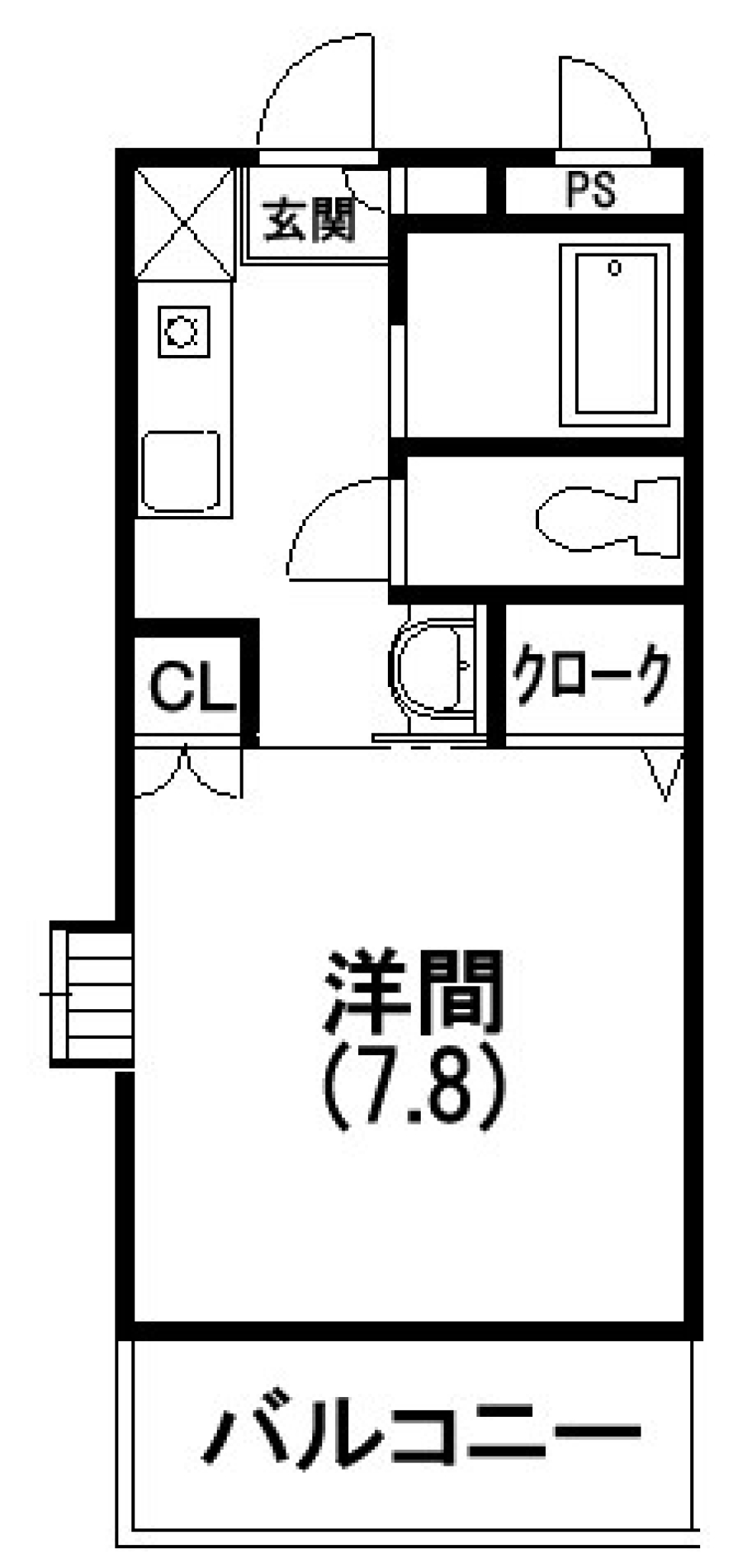部屋のすみっこ。の間取り図