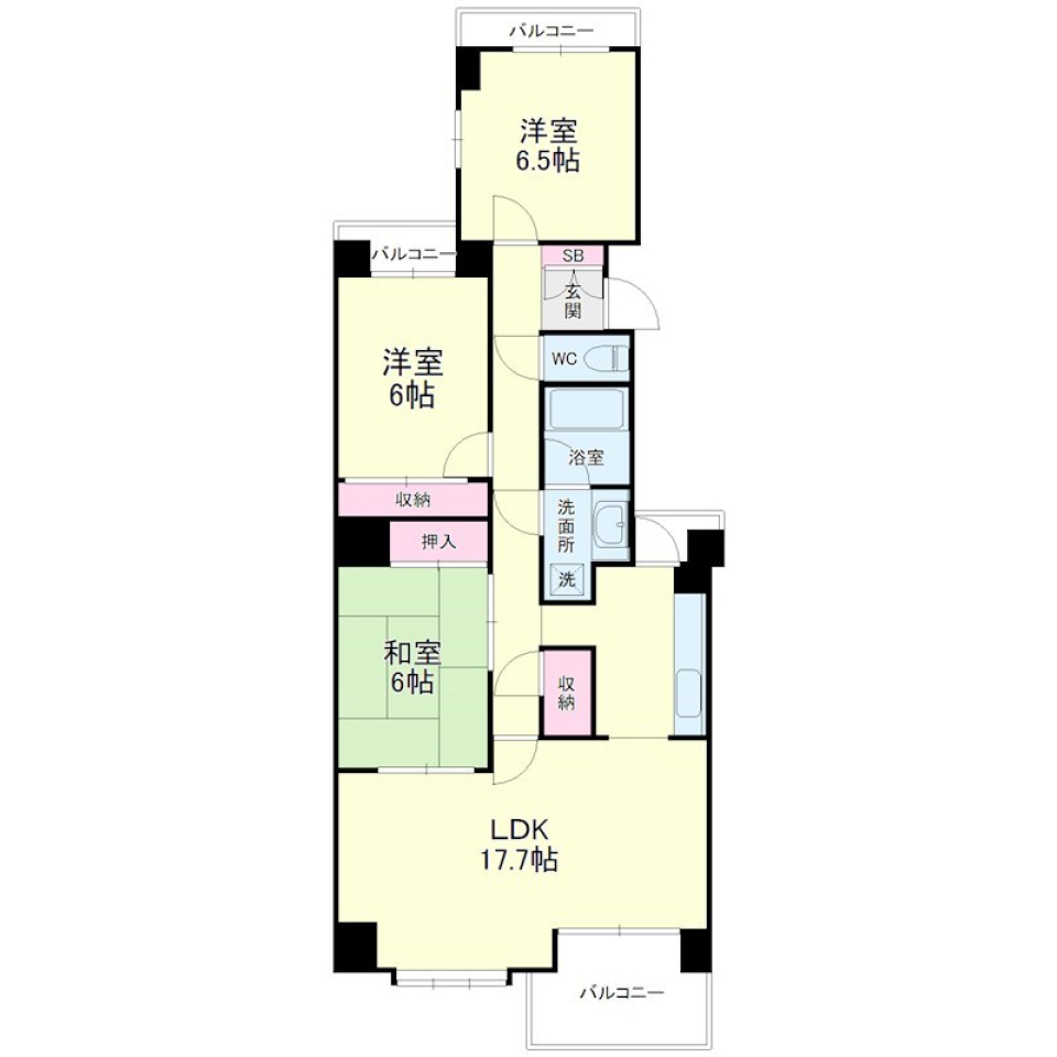 愛犬と浜名湖一周！ ［ペット可］の間取り図