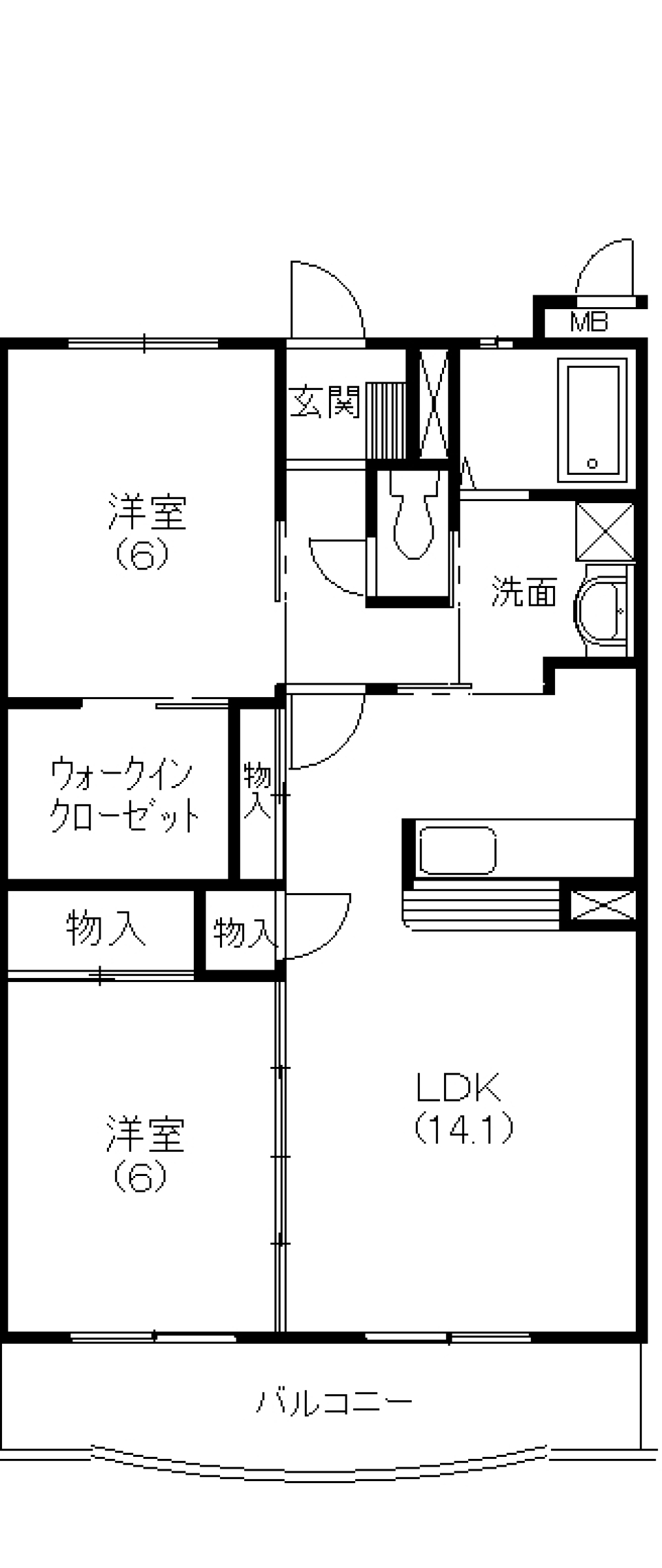 やさしいそらいろ。の間取り図