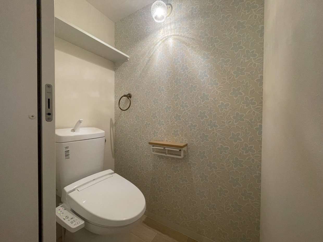 トイレまでもかわいかったんです