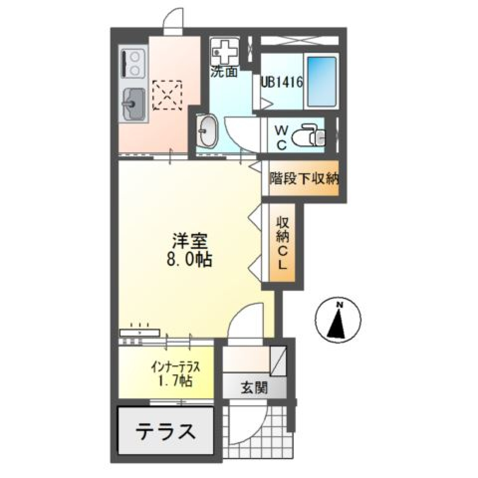 今日も私、いい感じ。［新築］の間取り図