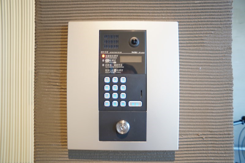 モニタ付きオートロックで安心