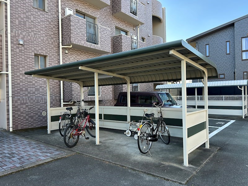 駐輪場もついてます！