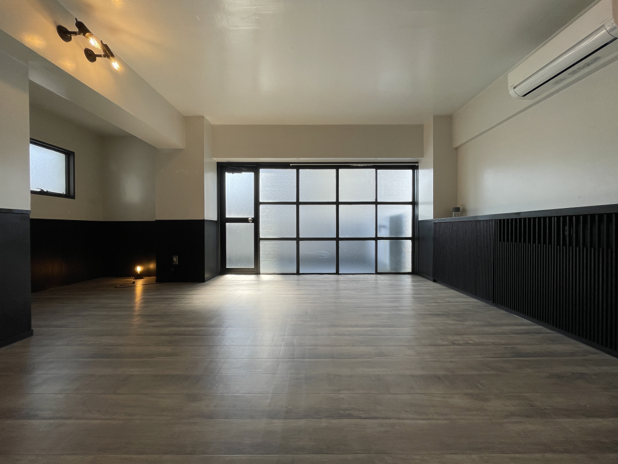 格子窓がきまってる