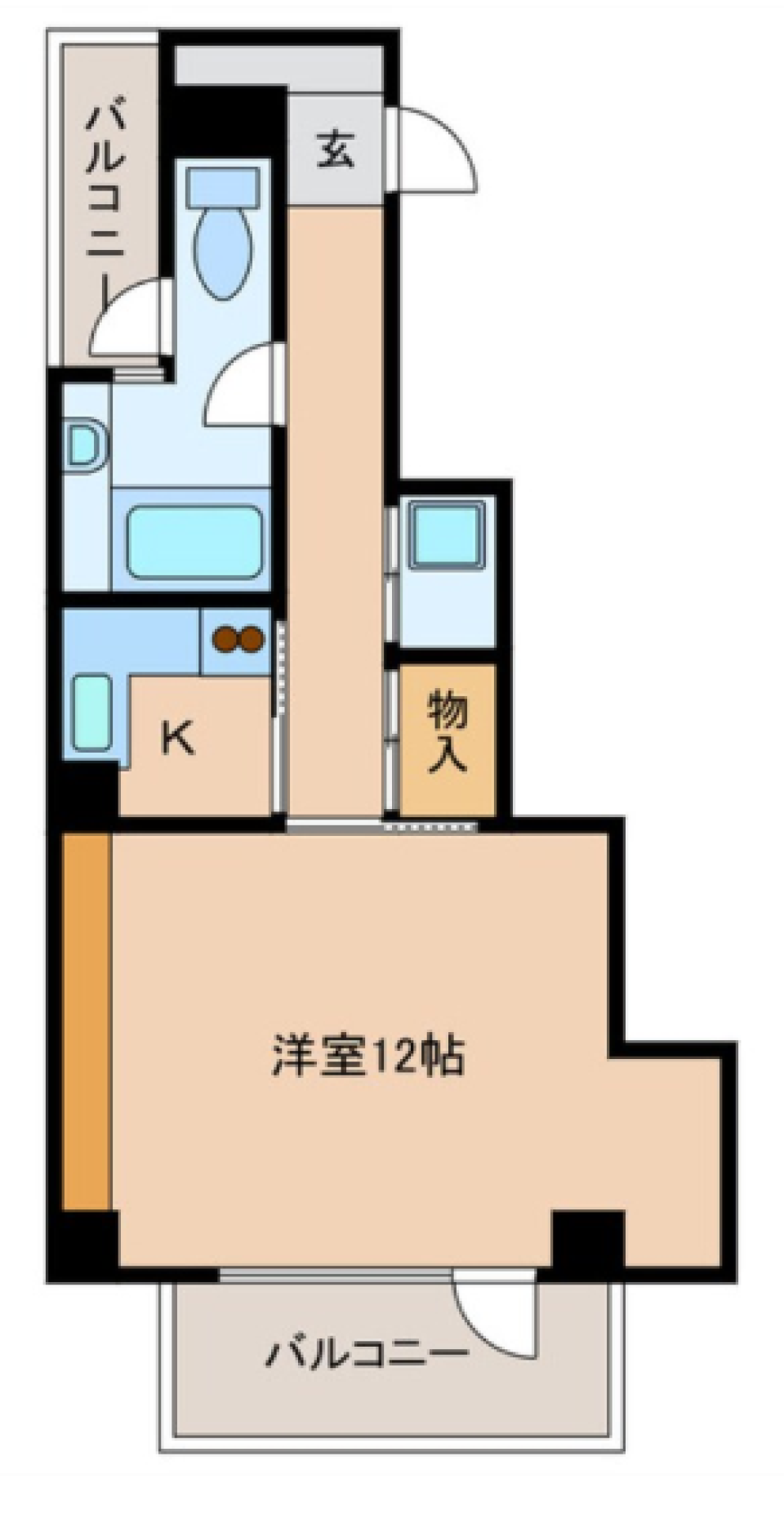 星空みえるかなの間取り図