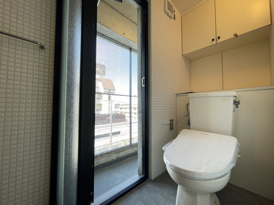 ちょびっとバルコニーで風通し○