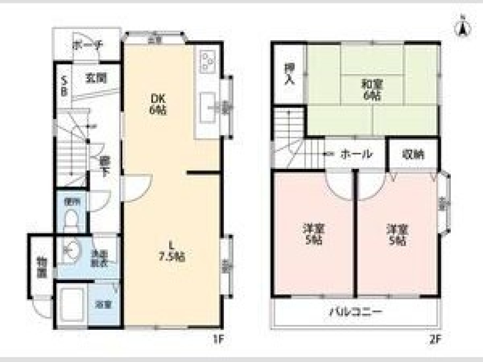 懐かしさと新しさの共演。の間取り図