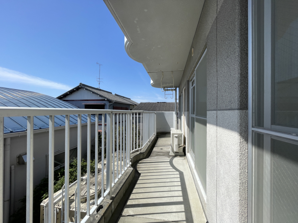 南面バルコニー！