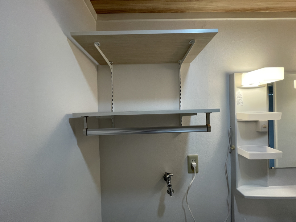 便利な収納付き