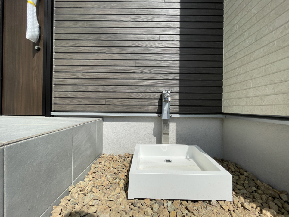 便利な外水栓！