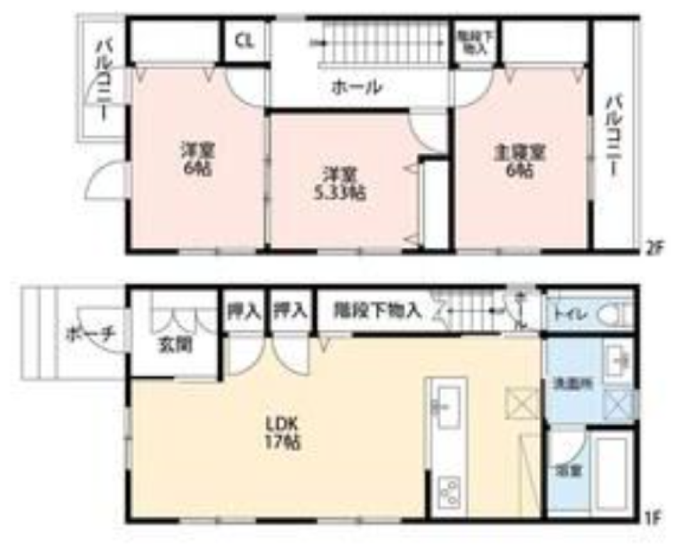 日常に、ホテルのようなひとときを［新築］の間取り図
