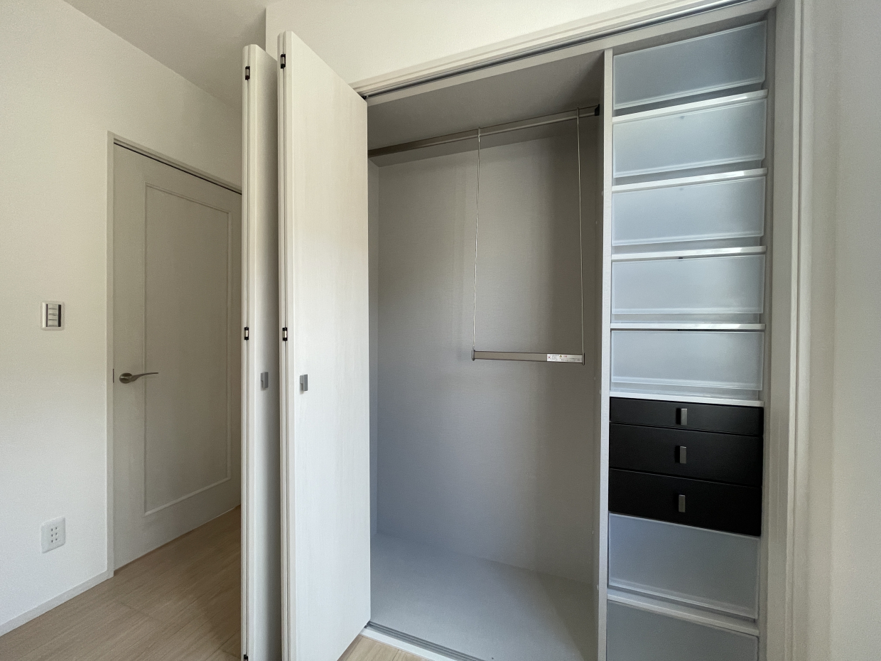 こちらも収納あり