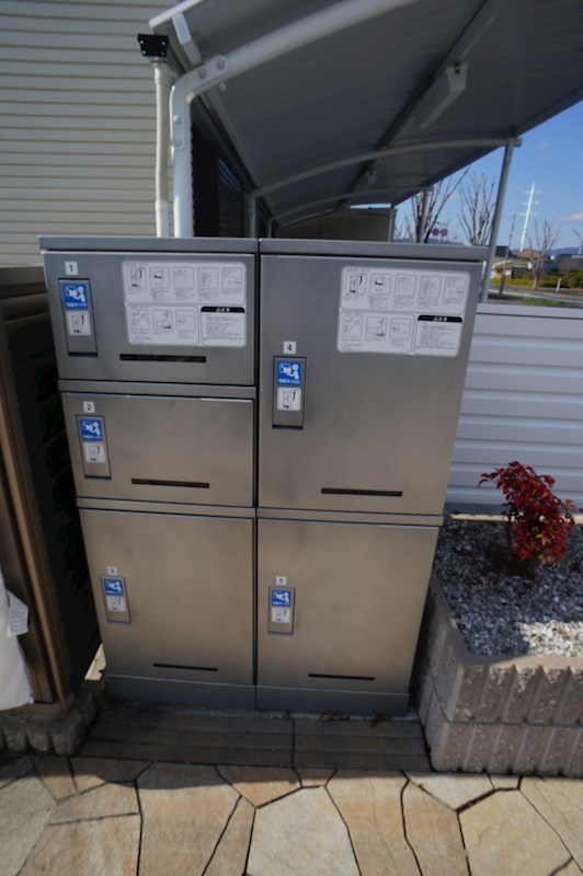 宅配ボックスが嬉しい