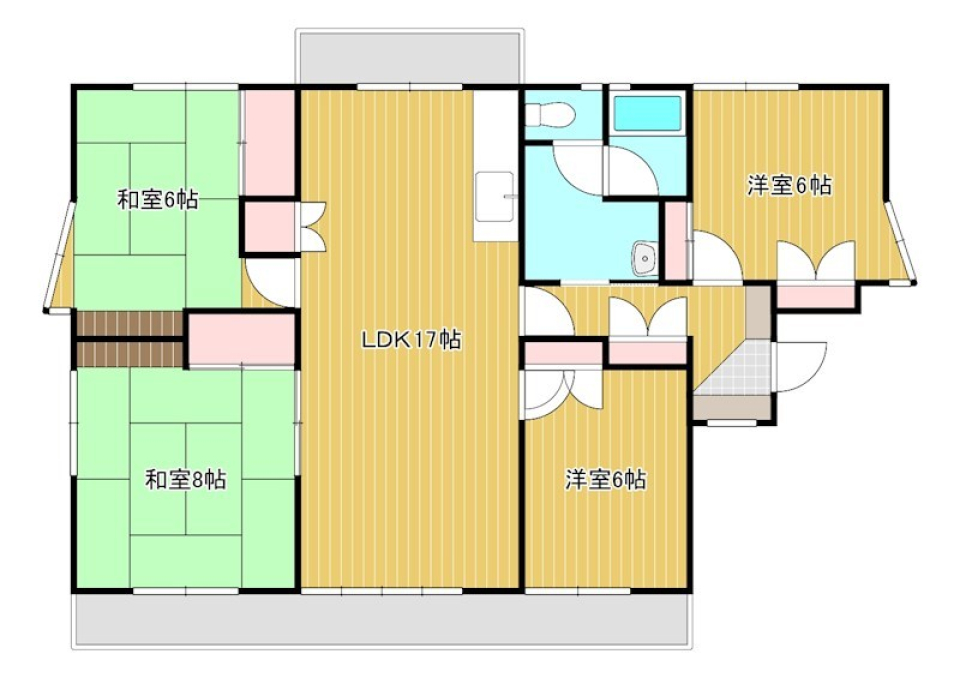 多ければ多いほどいいの間取り図