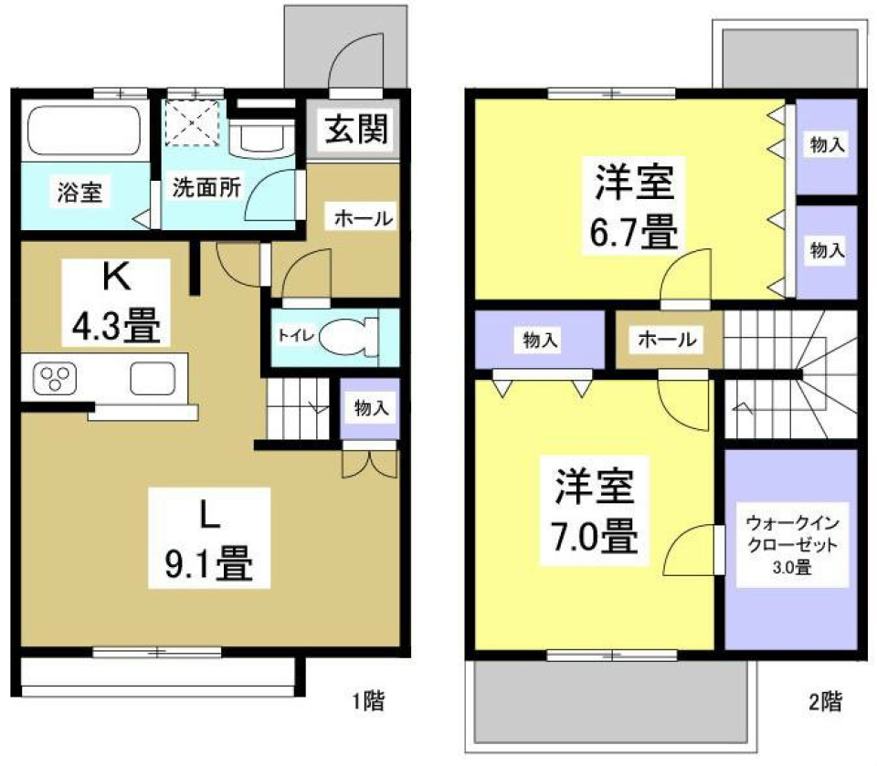 今日も明日も、ここからはじまるの間取り図